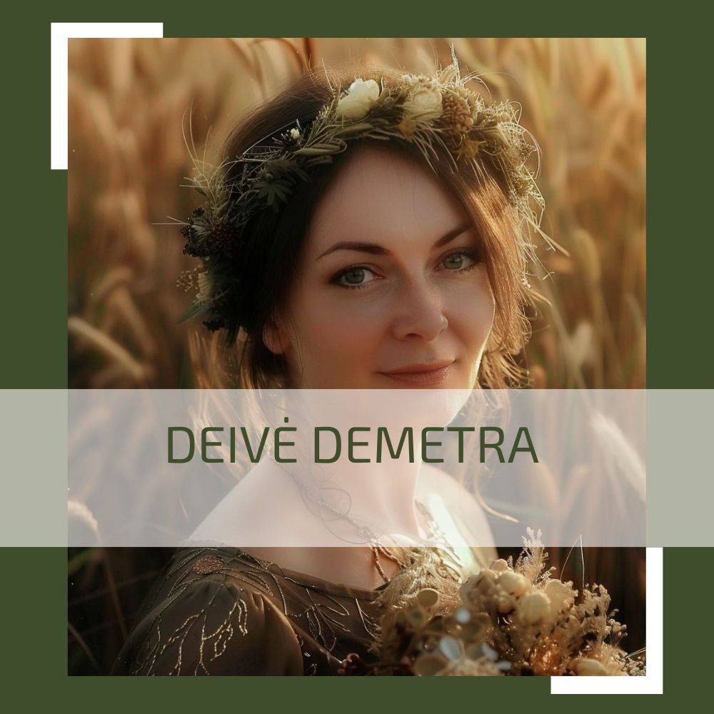DEIVĖ DEMETRA – derliaus deivė, maitintoja ir motina