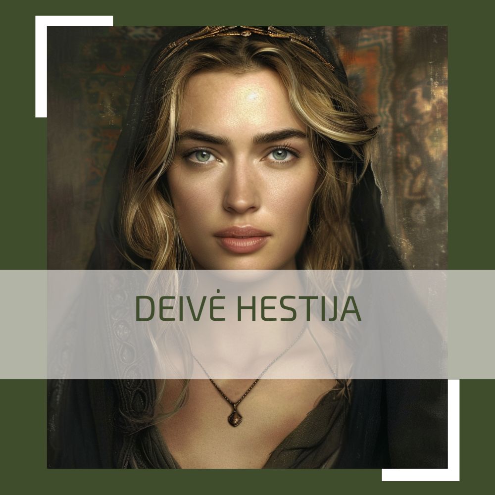 DEIVĖ HESTIJA – šeimos ir šventyklos židinio deivė, išmintinga moteris
