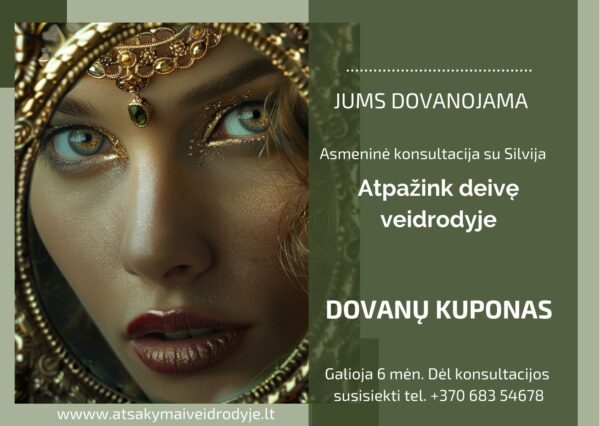 Dovanų kuponas asmeninei konsultacijai
